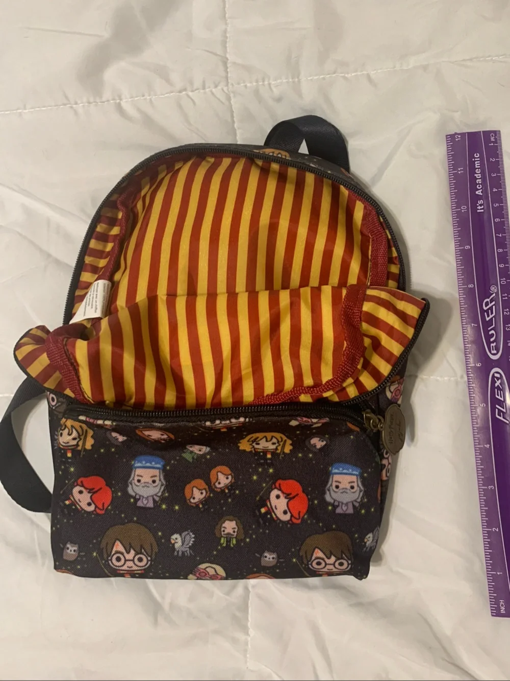 Ju-Ju-Be Harry Potter Mini Backpack - Black with Multicolor Character Print